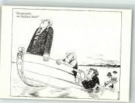 Karikatur von Peter Leger : Hauptsache wir bleiben oben Politik Künstlerkarte