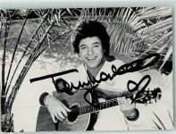 Tony Marshall mit Gitarre unter Palmen mit Autogramm Schlagersänger KEINE AK