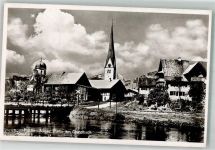 87538 W8975 Fischen i. Allgäu 1942 - Kirche