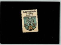 97941 W6972 Tauberbischofsheim Vignette Wappen