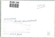 58791 W5980 Werdohl FOTO KEINE AK Hotel Heutelbeck Ort handschrfitlich Foto Original aus Archiv eines Ansichtskartenverlags