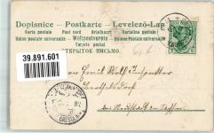 Rosen Vergissmeinnicht Passepartout Schwan 1903 Prägedruck