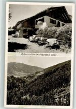 83684 W8180 Tegernsee Foto AK Gasthaus Cafe Hubertushütte
