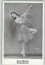 W2000 Hamburg Spitzentänzerin Lissy Montis Ballett Gebrauchsspuren