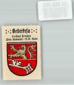 27624 W2852 Bederkesa, Geestland Vignette Freistaat Preußen Prov. Hannover R.B. Stade