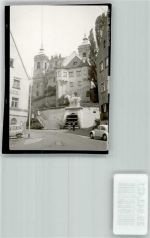88250 W7987 Weingarten , Württ FOTO KEINE AK Denkmal Basilika Auto Ort handschriftlich Foto Original aus Archiv eines Ansichtskartenverlags