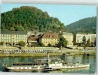 Kl. Oberdeckdampfer Junger Pionier Raddampfer Weiße Flotte Dresden Elbeschiff