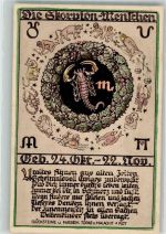 Die Skorpion Menschen Rückseite Text Sternzeichen