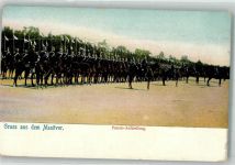 Paradeaufstellung C.G.L. Serie 36/IX Kavallerie WK I