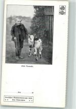 Kind Mädchenkalender Ziege 1909