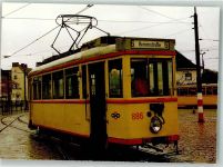 28195 W2800 Bremen Foto AK Straßenbahn Tw 886 Foto Esmann