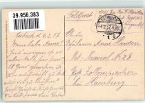 23552 W2400 Lübeck 1917 - Post