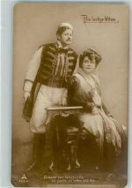 Szene aus Die lustige Witwe von Franz Lehar PH 4379-4 Operette Gebrauchsspuren