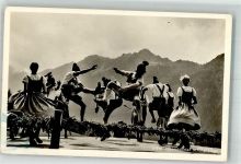87561 W8980 Oberstdorf 1960 - Tracht Schuplattler