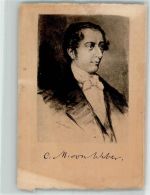Portrait des junge Carl Maria von Weber Komponist Künstlerkarte