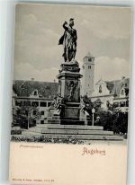 86150 W8900 Augsburg , Bay - Friedensdenkmal Verlag Römmler & Jonas 1374
