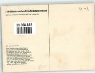 Karten aus dem Reich der Schwarzen Kunst : Nr. 17 der Buchdrucker Beruf Druckerei Künstlerkarte