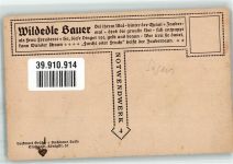 Wildedle Bauern bei ihrem Mal Bäuerliches Leben Künstlerkarte