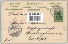 Passepartout Veilchen Osterei 1906