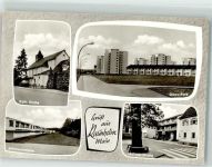65479 W6096 Raunheim - Kath. Kirche Gewo-Wohnpark Altenwohnheim Mainzer Straße