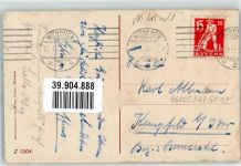 W8000 München sign. Obermeier, Otto Kindl mit Bierkrug und Radi Künstlerkarte Verlag Zieher, Ottmar 1204 Maschinenstempel Münchner Kindl 1920 Gebrauchsspuren