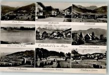 87466 W8967 Oy Foto AK Kinderheilstätte Mittelberg Pension Schwestern-Erholungsheim Straße