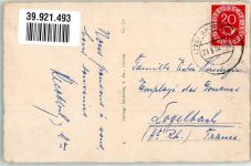 56626 W5470 Namedy 1952 - mit Hammersteiner Werth und Burgruine Hammerstein