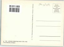 Bologna Johann Christian Bach Liceo Musikale F.A. Ackermann Nr.7137 Komponist Künstlerkarte