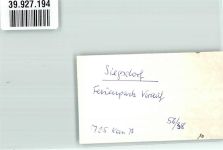 83313 W8227 Siegsdorf , Oberbay FOTO KEINE AK Ferienpark Vorauf Foto Original aus Archiv eines Ansichtskartenverlags Ort handschriftlich