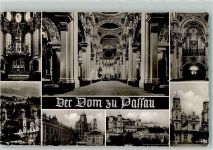 94032 W8390 Passau Foto AK Kirchenorgel Dom St. Stephan Foto Ako