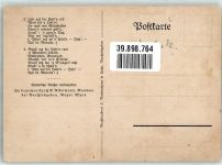 Auf der Reiteralm Noten Tannenzapfen Liederkarte