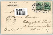 99423 O5300 Weimar , Thür 1905 - Schloss Schlossturm