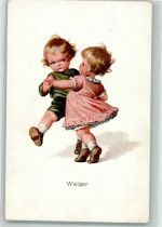 Kinder Walzer Verlag LP 717 Tanz 1925 Künstlerkarte