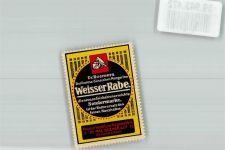 46446 W4240 Emmerich Vignette Werbung Dr. Boemers Margarine-Fabrik Weisser Rabe