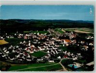 79848 W7823 Bonndorf im Schwarzwald Gebrauchsspuren Fliegeraufnahme Freibad