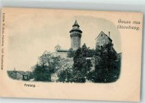 90402 W8500 Nürnberg Foto AK Burg Freiung