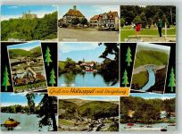 56379 W5409 Holzappel , Rhein-Lahn-Kr - Schaumburg Marktplatz Herthasee Campingplatz Minigolf Lahntal