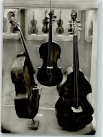 W8102 Mittenwald Museum Streichinstrument Foto AK
