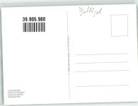 Hahn sign. Gauck Huhn Künstlerkarte