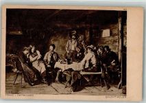 Salontiroler Defregger, F. von Künstlerkarte