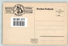 Brocken Brockenbahn Harzbahn
