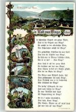 55411 W6530 Bingen am Rhein - Tracht Kirche Fischer Gedicht