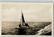 26757 W2972 Borkum Foto AK Fischerboot
