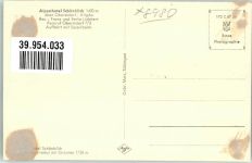 87561 W8980 Oberstdorf Gebrauchsspuren Hotel Alpenblick FOTO AK