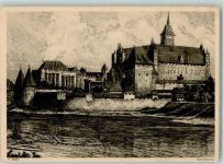 Marienburg Malbork - sign. Horst, F. Burg