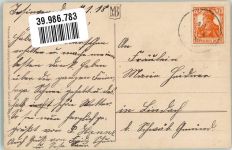 Serie 2288 Blumen Korb Meissner & Buch 1918