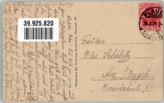 08523 O9900 Plauen , Vogtl 1921 - Deutsche Zeltmission Ort lt. Stempel