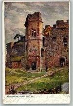 W6740 Landau in der Pfalz Madenburg Burg / Schloss 1914 Künstlerkarte