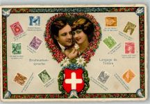 Kunstverlag A.W.R. No. 501 Briefmarkensprache