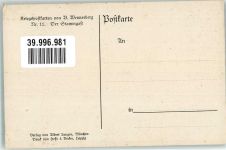 Der Stammgast Verlag Albert Langen Nr. 11 Wennerberg, B. Künstlerkarte